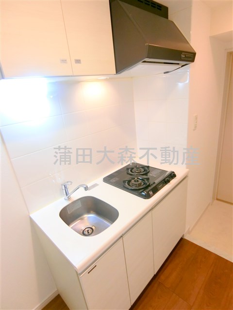 キッチン　2口ガスシステムキッチン