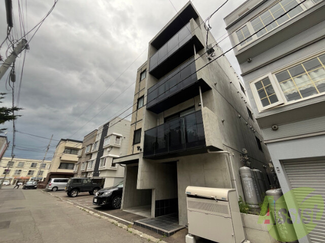 建物外観　札幌市北区麻生町「マルベリーフィールド麻生１」