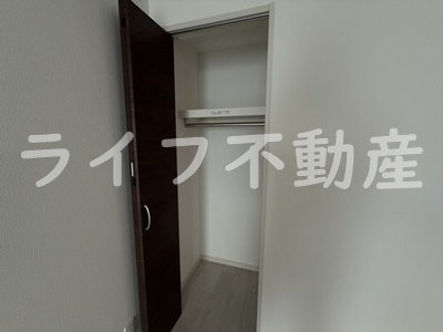 収納　十分な収納スペースがあります