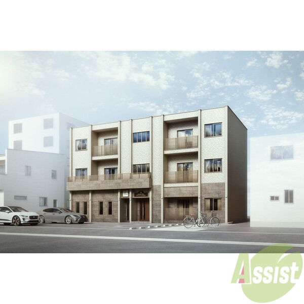 建物外観　完成予想パース「仮）グランメール北３西２２」