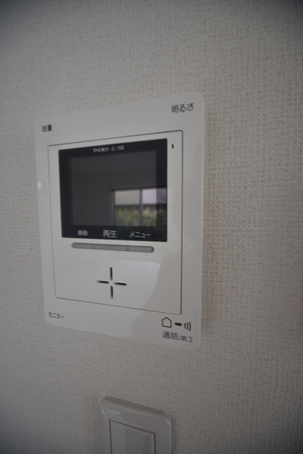 セキュリティ　＊参考写真＊モニター付きインターフォン
