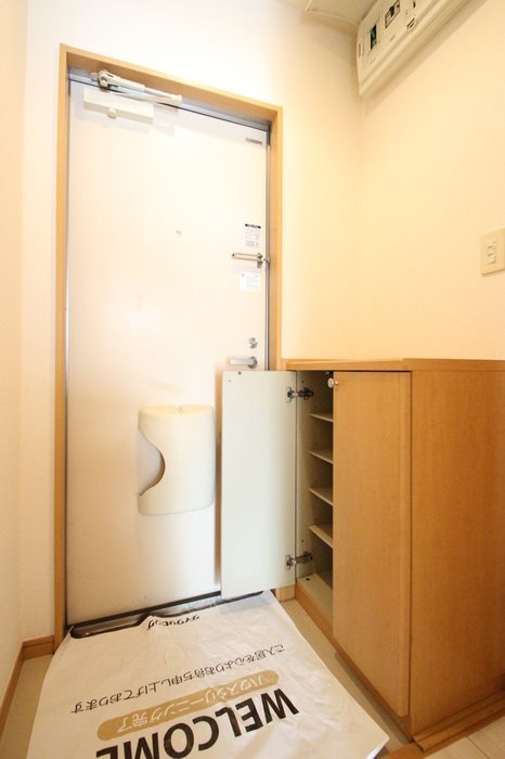 玄関　退去予定のため別部屋写真使用