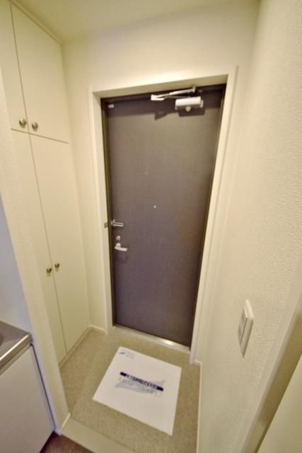 玄関　シューズボックス完備の玄関