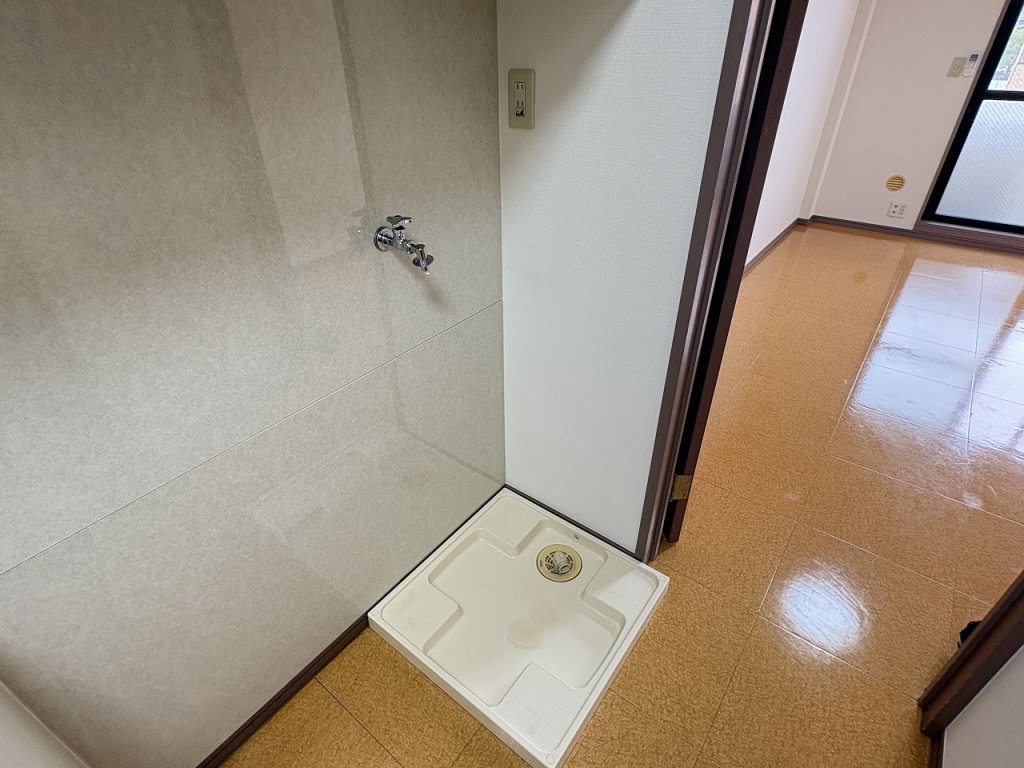洗面設備　室内洗濯機置場