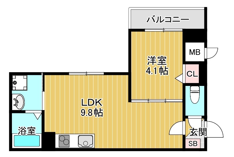 Mーcity千林大宮IIの間取り写真