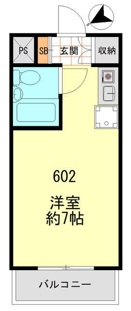 ライオンズマンション西新宿第7の間取り写真
