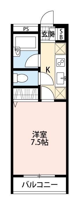 REED GARDENの間取り写真