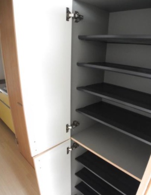 収納　反転タイプのお部屋です