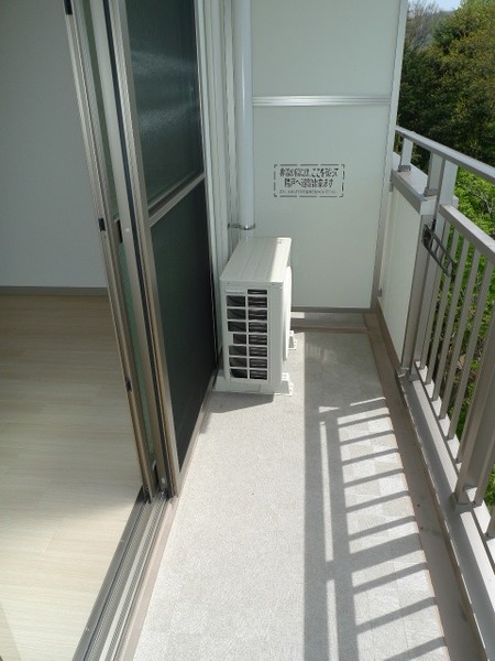 バルコニー　反転タイプのお部屋です