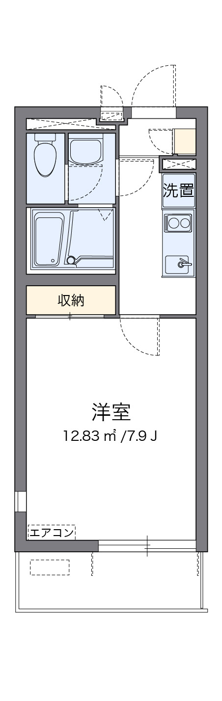 クレイの間取り