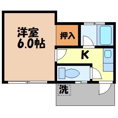 パークヒルズ医学部前の間取り