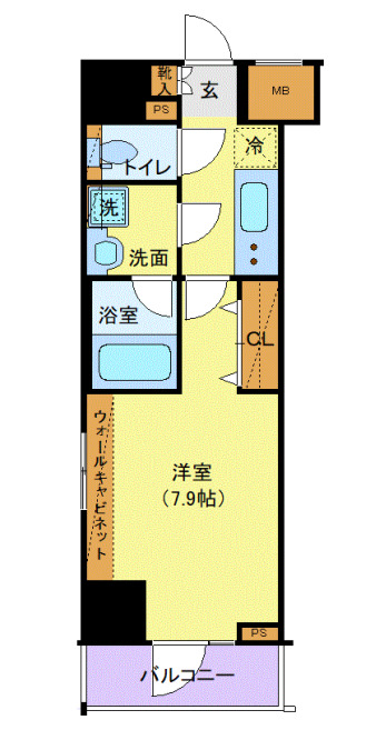 ブライズ板橋クレヴィスタの間取り