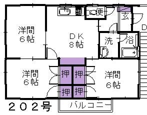 第1グリーンヒルの間取り