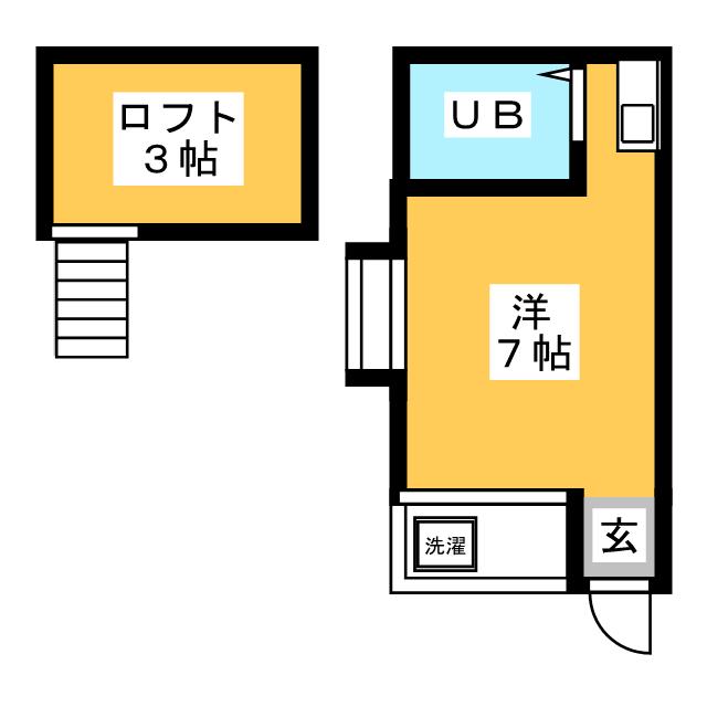 【ヴィラ自然IIの間取り】