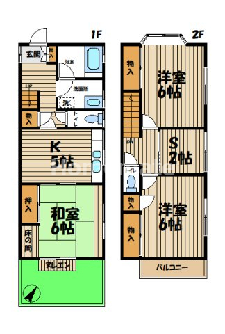 ハイツ若林_間取り_0