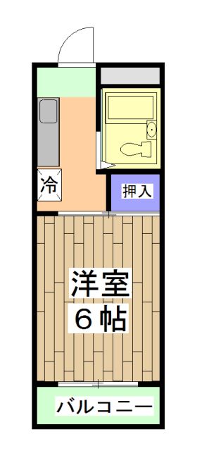 藤ハイツの間取り