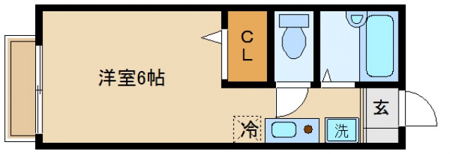 プレジールIの間取り