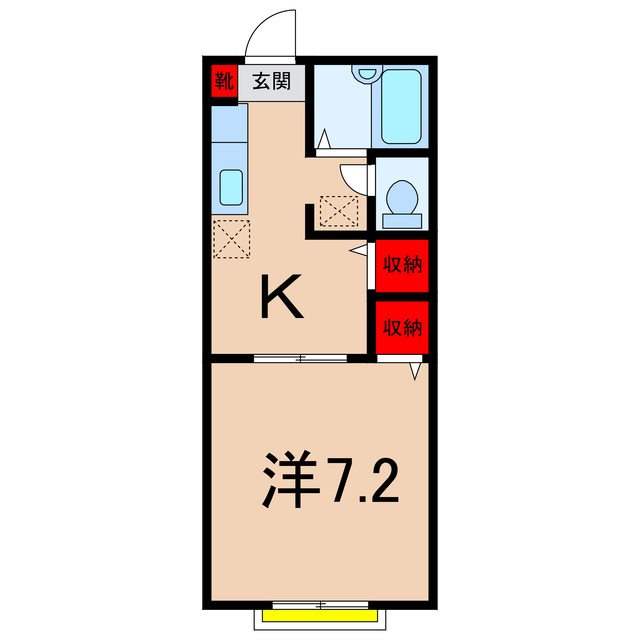 フレグランス稲井の間取り