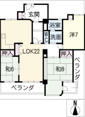 ロイヤル東海川原町の間取り