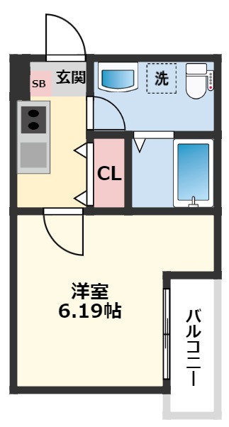 ラフィーナー東船橋の間取り