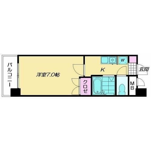 スライビング藤崎の間取り