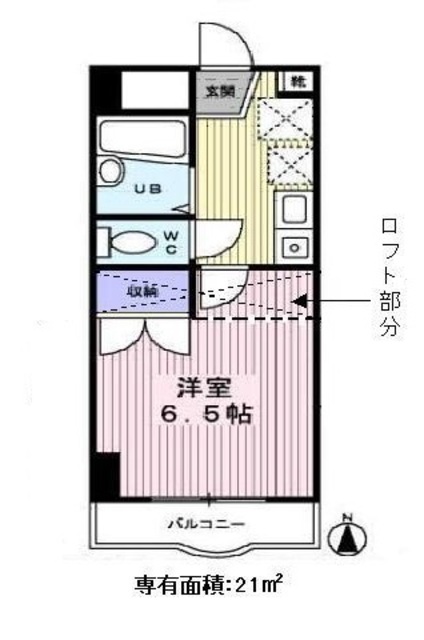 クレセントハイツの間取り