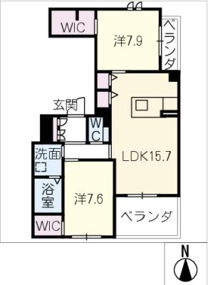 アルファテラス洲雲の間取り