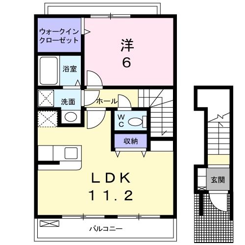 アップルンの間取り