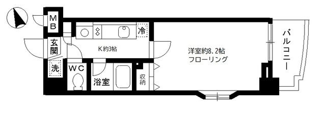 ＳＫガーデン葛西Vの間取り