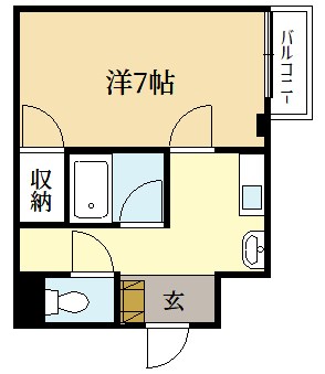 パラディーASAHIの間取り