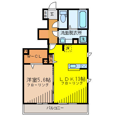 パナックスIIの間取り