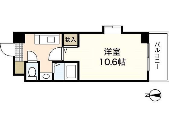 広島市安佐南区大塚西のマンションの間取り