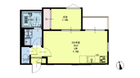 REGALEST仙台卸町の間取り