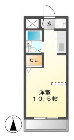 パークヒルズアトリエの間取り