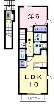 ツインエクセルIの間取り