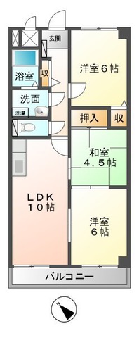 メゾンR２１７の間取り