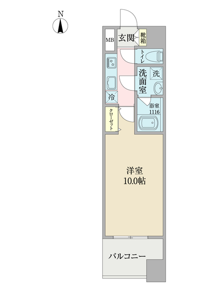 ヴィルクレア桜山の間取り