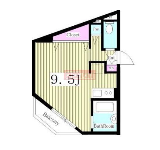 ルネサンスコート文京江戸川橋の間取り