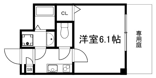 LA　CACHETTEの間取り