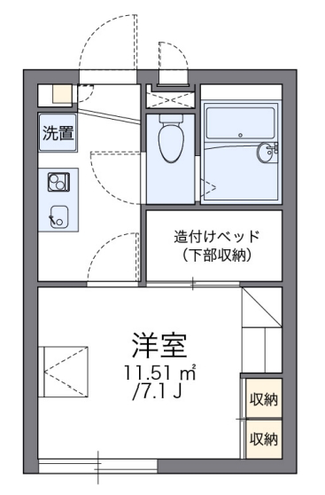 Ｓｕｎｎｙ Ｈｉｌｌの間取り