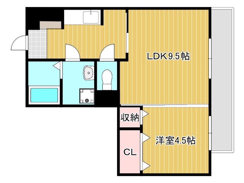 セジュールジュンの間取り