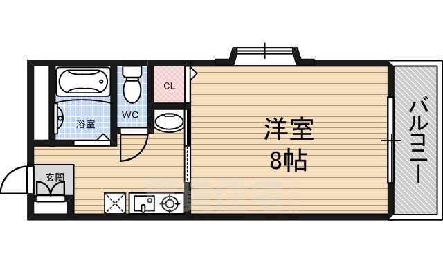 サンワード21 2の間取り