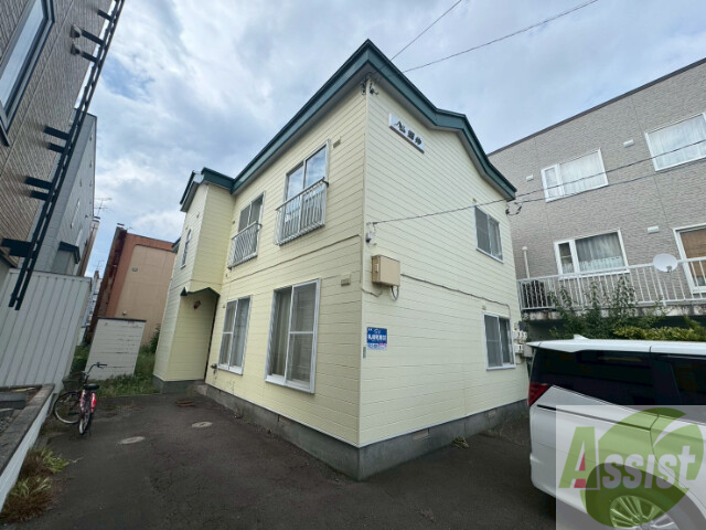 建物外観　札幌市北区北２７条西「ハイム田仲」