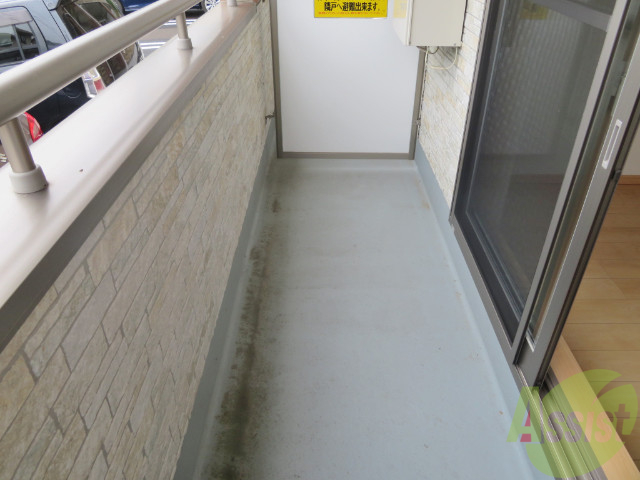 バルコニー　バルコニーです。たまには景色を楽しんではいかがでしょうか。