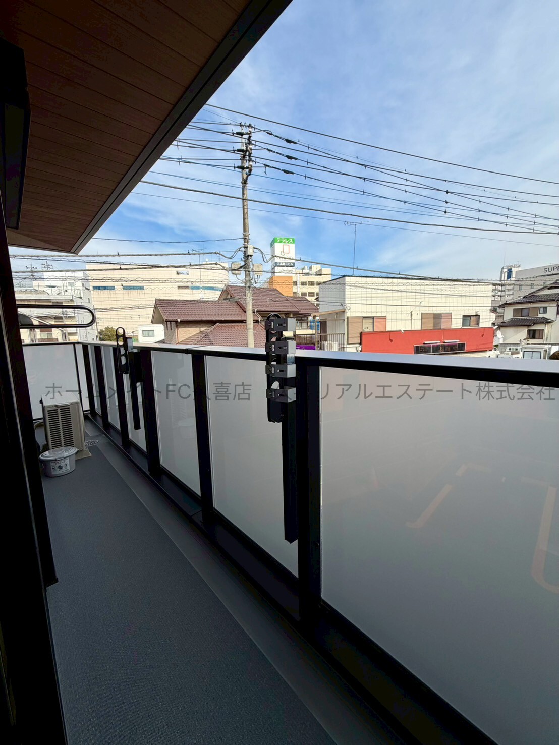 バルコニー　同施工会社同シリーズ別物件