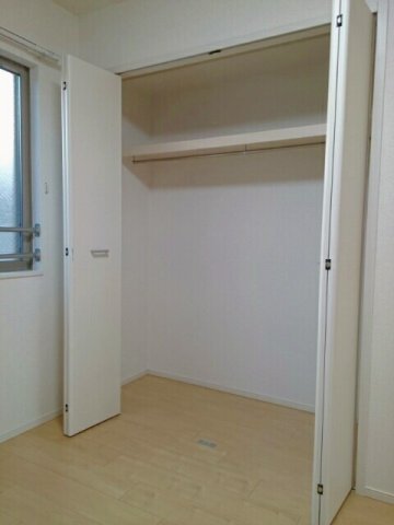 収納　たっぷりとした収納スペースです