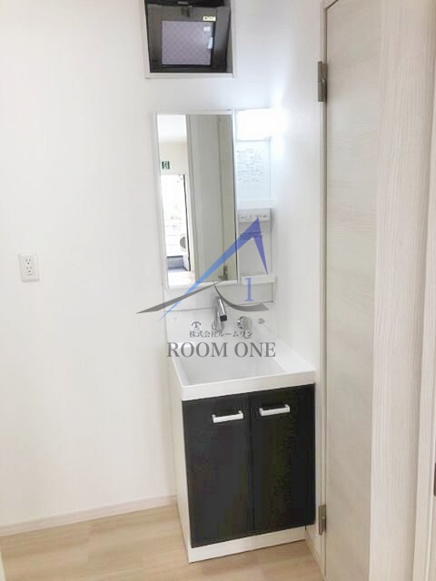 洗面設備　洗面台です。