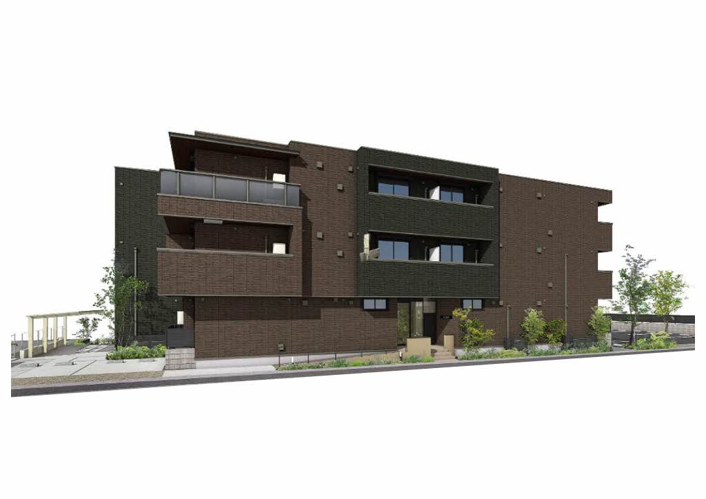 建物外観　完成予想図