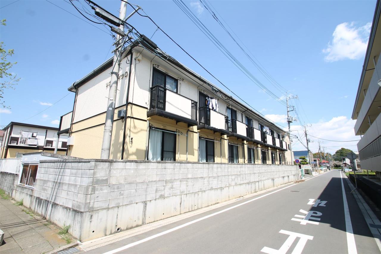 建物外観　2階建てアパートです。