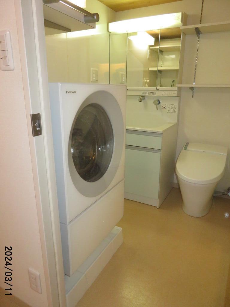 建物外観　ドラム乾燥洗濯機付